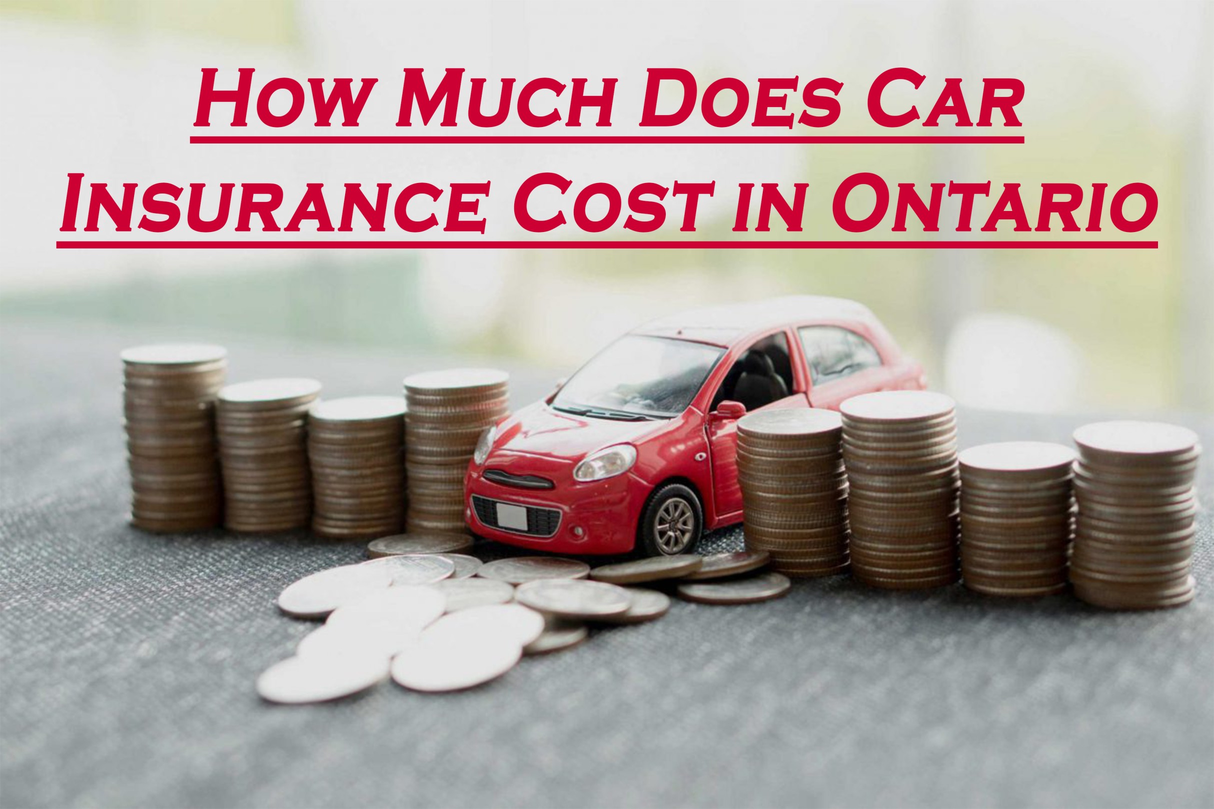 How much does car insurance cost in Ontario